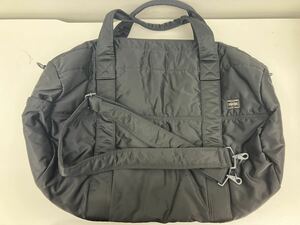 29301/1円●美品●PORTER ポーター ボストンバッグ ハンドバッグ ショルダーバッグ ブラック 2way メンズ　