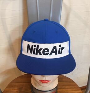 Nike Air／JUST DO IT／ナイキ／スナップバックCAP／ネイビー、ブルー／CHILDフリーサイズ