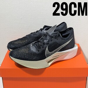 新品 29cm Nike Vaporfly Next% 3 ナイキ ヴェイパーフライ ネクスト% 3 黒 ブラック DV4129 001 カーボン マラソン ランニング US11