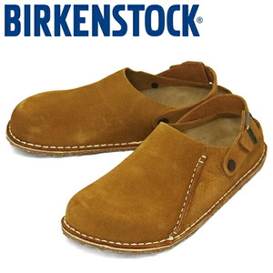 BIRKENSTOCK (ビルケンシュトック) 1025335 LUTRY Premium Suede ルトリー スエードレザーサンダル MINK レギュラー幅 BI369 41-約26.5cm