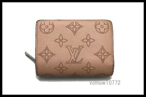 RFIDタグ近年希少美中古■LOUIS VUITTON マヒナ ポルトフォイユクレア レザー 2つ折り財布 ルイヴィトン■1107sp31738