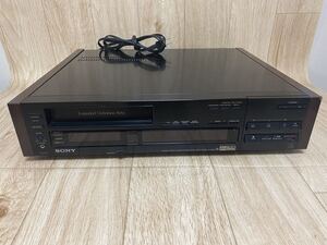 中古 SONY ソニーEDV-5000 ビデオカセットレコーダー 通電確認済み/動作未確認 /現状品/ジャンク