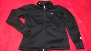 【新品】FILA 裏起毛ジャージジャケット レディースM 黒