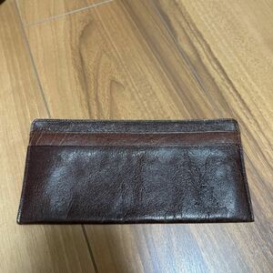 長財布 財布 レザー ブラウン ジャンク品