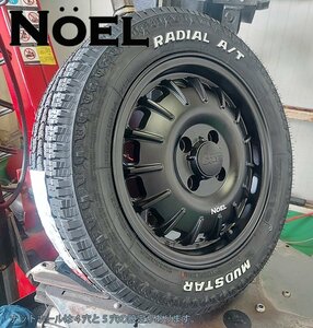 タウンエース、ライトエース マッドスター ラジアル AT 175/65R14 14インチ ホワイトレター タイヤホイールセット