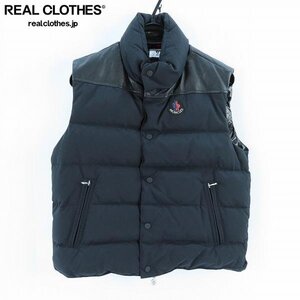 ☆eYe COMME des GARCONS JUNYA WATANABE MAN×MONCLER/ジュンヤワタナベ×モンクレール ダウンベスト WB-J113/AD2008/M /060