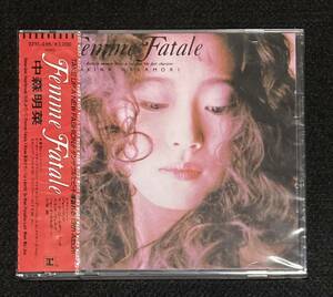 ※送料無料※ ★新品未開封★ 中森明菜 アルバム 『Femme Fatale』32XL-195 1988年 CD発売 ワーナー・パイオニア 