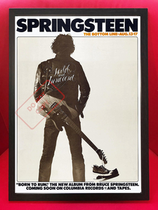 ポスター★ブルース・スプリングスティーン 1975 NY ボトムライン★Bruce Springsteen/明日なき暴走/Born to Run