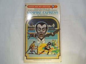 ゲームブック[VAMPIRE EXPRESS] 君ならどうする 洋書