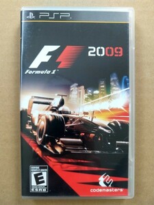 PSP F1 2009 Formula 1 北米版 箱説あり