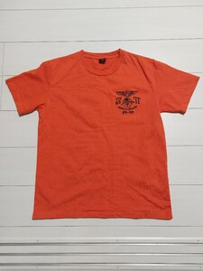 AVIREX Tシャツ Lサイズ アビレックス 刺繍　ヘビーウエイト生地