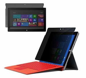 ＃IHLH　Surface Pro x 用 覗き見防止 ガラスフィルム Microsoft Surface Pro x対応 9H高硬度 ラウンド処理 高透過率 反射低減タイプ