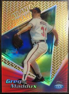 激レア名作！ Greg Maddux ＜ 1999 Topps Tek Gold ＞ 10枚限定パラレル