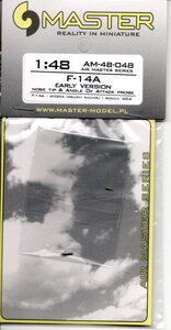 1/48　マスター　AM-48-048F-14 A early version - nose tip & Angle Of Attack probe