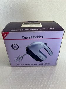 【 Russell Hobbs 】 ラッセルホブス CLASSIC SATIN POWER HAND MIXER 1128JP ハンドミキサー ジャンク ■ 阿５ 三