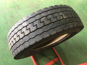 x447-3-6 ☆245/70R19.5 中古1本！ ヨコハマ 710R 2021年製 スペア用に♪ k40