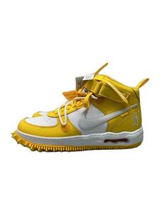 NIKE◆OFF-WHITE X AIR FORCE 1 MID_オフホワイト X エアフォース 1 ミッド/29.5cm/YL