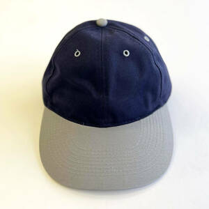 OTTO オットー 2トーンキャップ グレー/ネイビー　6Panel Low Profile 2Tone Cap コットンポリ