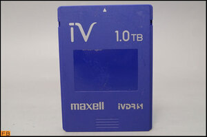 税込◆maxell◆カセットハードディスク アイヴィ iVDR-S 1.0TB M-VDRS1T.E マクセル ジャンク-9058