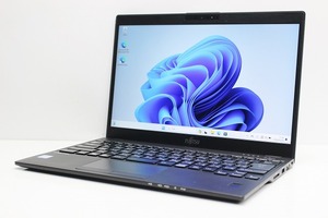 ノートパソコン Windows11 中古 富士通 LIFEBOOK U939 軽量 777g 第8世代 Core i5 SSD256GB メモリ8GB 13.3 カメラ 薄型 Windows10