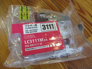 ブラザー用　インクカートリッジ　OHM　LC3111M　互換