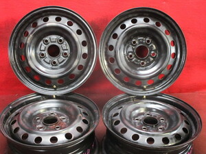 スチール ホイール 4本 トヨタ 15×6J 5穴114.3 +50 60 70 80 アイシス ヴォクシー エスクァイア エミーナ ルシーダ XR10/20G*4144-J3