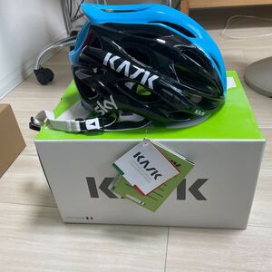 未使用品　KASK カスク　プロサイクルチーム　sky replica サイクルヘルメット　 ロードバイク　サイズＬ59cmから62cm 箱付き