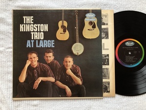 【送料無料・US盤LP MONO】THE KINGSTON TRIO★「AT LARGE」