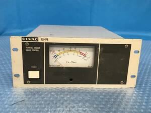 [CK17234] ULVAC GI-PA PENNING VACUUM GAUGE CONTROL ペニング真空計 現状渡し