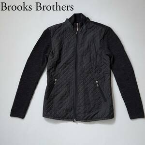 Brooks Brothers ブルックスブラザーズ ダウンジャケット ウールニット ジップアップジャケット キルティング トップス ブルゾン アウター