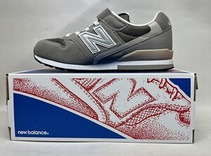 ニューバランス KV996 CAY 23.5cm GRAY グレー ジュニア スニーカー New Balance