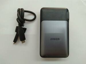 ■アンカー Anker 733 Power Bank (GaNPrime PowerCore 65W) A1651 モバイルバッテリー 充電器 社外 Type-C to C　USBケーブル　付き　C