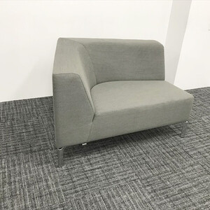 Cassina カッシーナ ソファ 1人用 タングラム 1人掛けソファ システムソファ 応接用 ナチュラル グレー 中古 RI-866285B