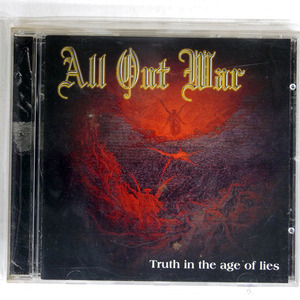 ALL OUT WAR/TRUTH IN THE AGE OF LIES/GAIN GROUND GAIN011 CD □