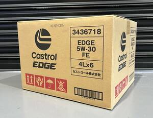 カストロール エッジ 5W-30 FE 4L×6缶 ワンケースAPI/SP GF-6A CF Performance 全合成油 CASTROL EDGE ガソリン/ディーゼル両用