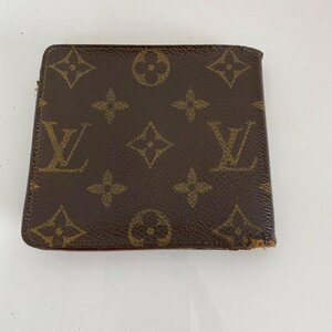 1円　B015　ルイヴィトン　LV　財布　二つ折り　モノグラム