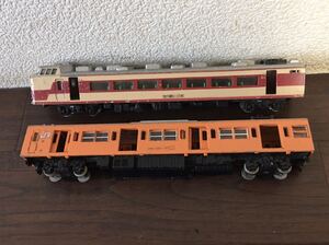 YONEZAWA TOYS 客車 2両 クモハ 103-137 /あずさクハ381-113 鉄道模型 １/８０　中古