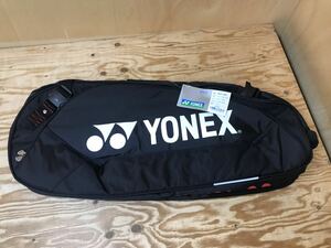 m/2 120 ラケットバッグ6(リュック付) ブラック 黒 BAG1132R YONEX ヨネックス ナイロン ※未使用、長期保管品