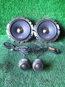 G200 ◆KENWOOD 16cm セパレート2way スピーカー KFC-LS160◆