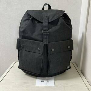 【大幅値下げ】【新品同様】PORTER ポーター スモーキー SMOKY リュックサック　592-07576 ブラック　黒　バックパック　デイパック