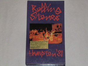 ■【ゴールド2CD】THE ROLLING STONES／HAMPTON ‘81■