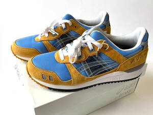 ASICS × AWAKE NY GEL-LYTE III OG 新品 アシックス アウェイク ゲルライト3 DELLA ROBBIA BLUE US7.5 25.5cm