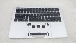 Apple MacBook Pro 2016 2Thunderbolt3ports A1708 キーボードパームレスト バッテリーA1713/ファン/スピーカー シルバー 中古動作品⑥