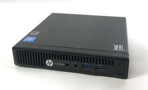 S61022209 HP ProDesk 400 G2 MINI/G3900T/4GBメモリ/500GB HDD/AC付き 1点【通電OK、複数出品】