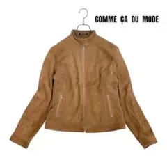 11T311☆ COMME A DU MODE 羊革 スウェード ジャケット