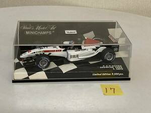 1/43 MINICHAMPS B.A.R Honda Showcar 2005 ミニカー　T.Sato ホンダ ショーカー 佐藤琢磨