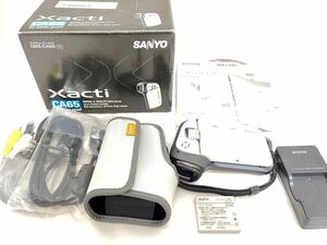 ★美品★ SANYO Xacti DMX-CA65 サンヨー ザクティ 防水 デジタルムービーカメラ ビデオカメラ #214