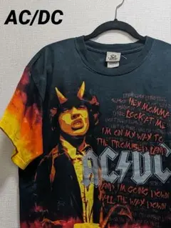 AC/DC　リキッドブルー　Liquid Blue タイダイ Tシャツ