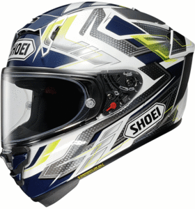 SHOEI フルフェイスヘルメット　X-Fifteen　X-15　エックス - フィフティーン　ESCALATE　エスカレート　TC-2　S　55ｃｍ