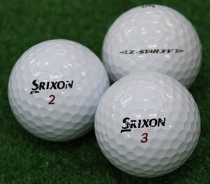 ABランク スリクソン SRIXON Z-STAR XV ホワイト 2023年モデル 30個 球手箱 ロストボール